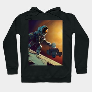 Walking on the Moon Hoodie